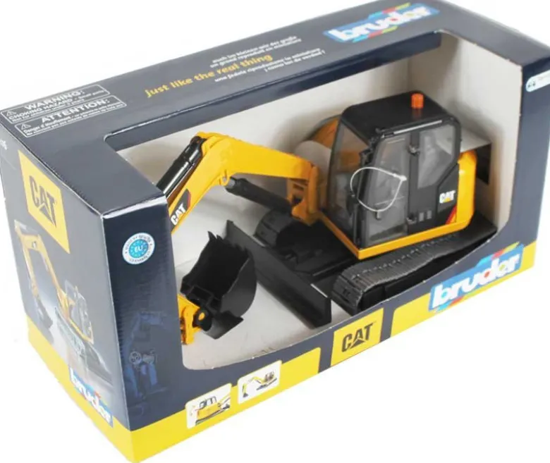 Bruder Grävmaskin Mini Caterpillar 02456