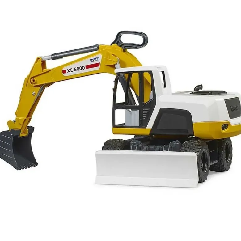 Bruder Grävmaskin XE 5000 med hjul 03413