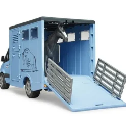 Bruder Hästtransport Mercedes Benz och Häst 02674