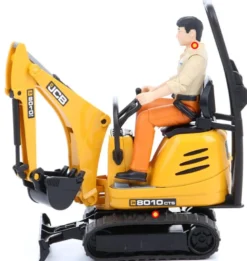 Bruder JCB Micro Grävmaskin 8010 CTS med Förare 62002