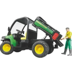 Bruder John Deere Gator XUV 855D med Förare 02490