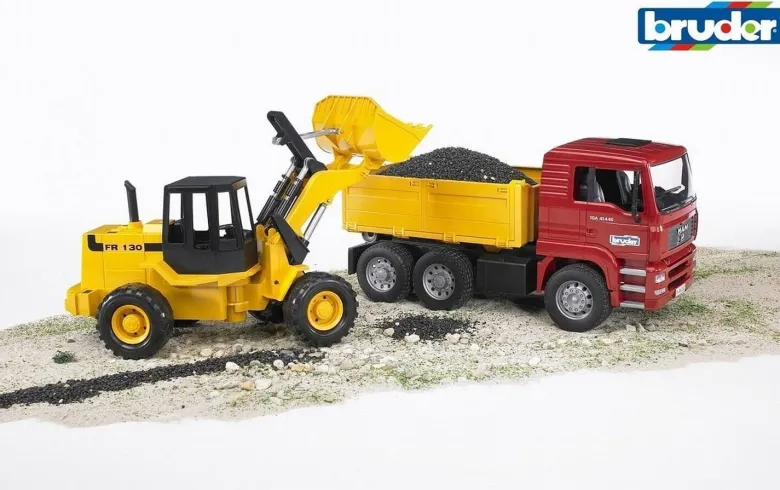 Bruder Leksak Hjullastare midjestyrd Fiat FR 130 02425