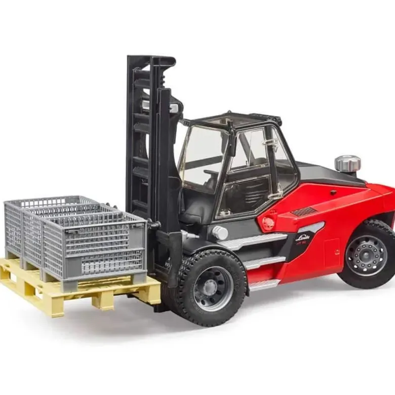 Bruder Linde HT160 truck med pall och korgar 02513