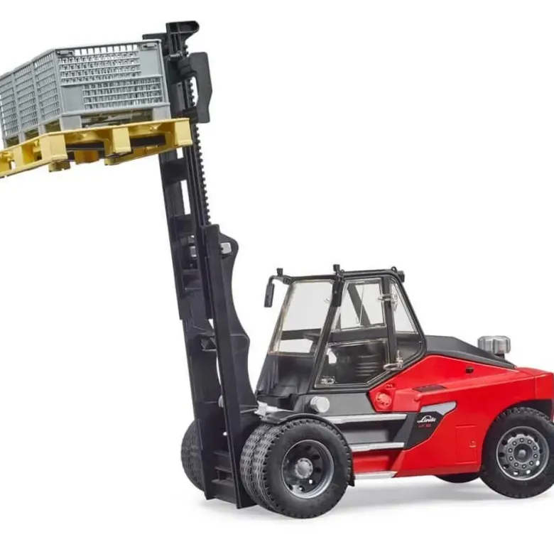 Bruder Linde HT160 truck med pall och korgar 02513