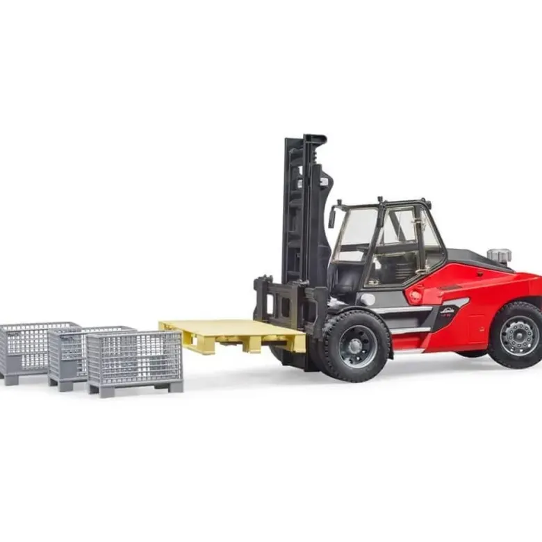 Bruder Linde HT160 truck med pall och korgar 02513