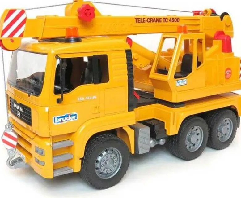 Bruder MAN TGA Kranbil Lastbil 02754