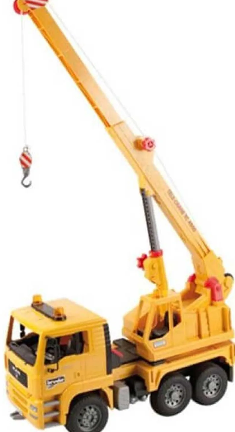 Bruder MAN TGA Kranbil Lastbil 02754