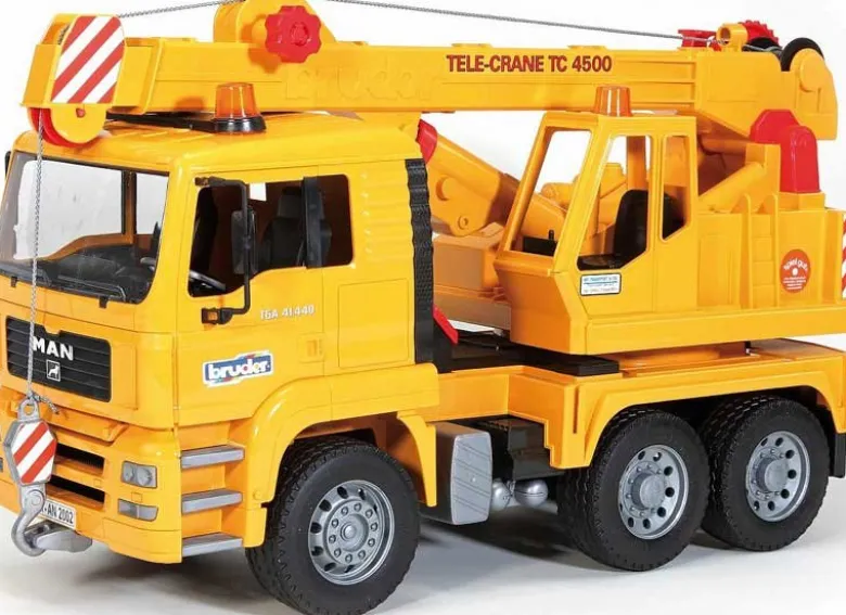 Bruder MAN TGA Kranbil Lastbil 02754