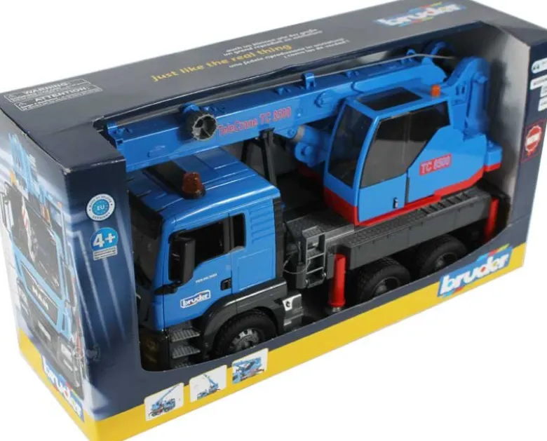 Bruder MAN TGS Kranlastbil TC 8500 03771
