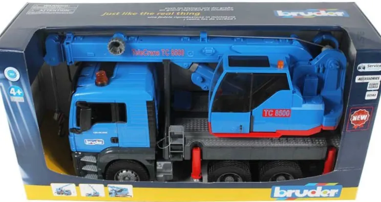 Bruder MAN TGS Kranlastbil TC 8500 03771