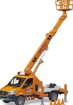 Bruder Mercedes Benz Sprinter Kranbil med arbetskorg 02679