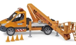 Bruder Mercedes Benz Sprinter Kranbil med arbetskorg 02679