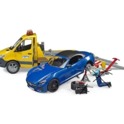 Bruder Mercedes Sprinter Bärgningsbil och Roadster bil 026752