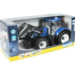 Bruder New Holland T7.315 Traktor med Frontlastare 03121
