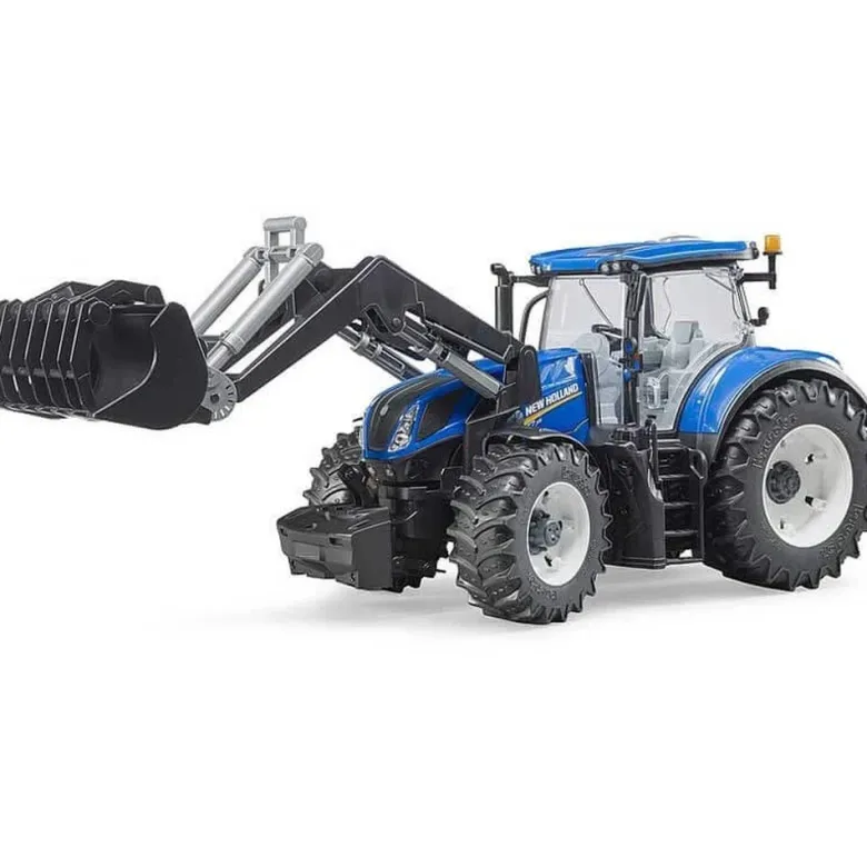 Bruder New Holland T7.315 Traktor med Frontlastare 03121