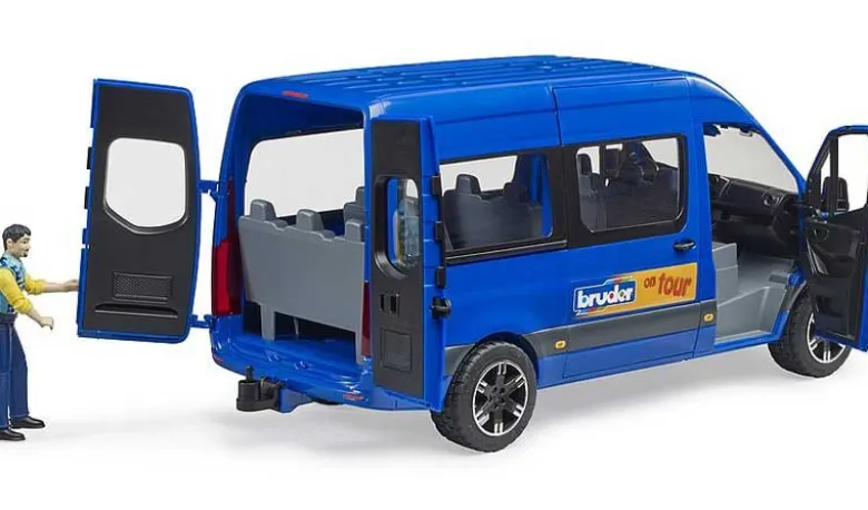 Bruder Persontransportbil Mercedes Sprinter med förare 02681