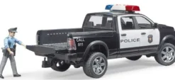 Bruder Polisbil RAM 2500 med polis 02505