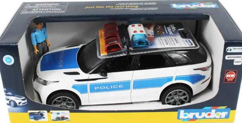Bruder Polisbil Range Rover Velar med polisfigur 02890