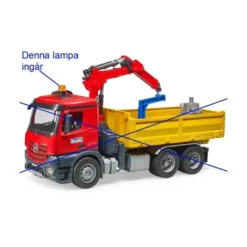 Bruder Roterande Lampa Ljus 02807