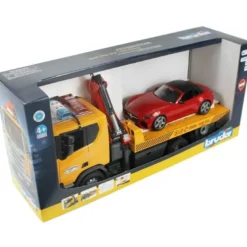 Bruder Scania Super 560R Bärgningsbil med Roadster Bil 03552