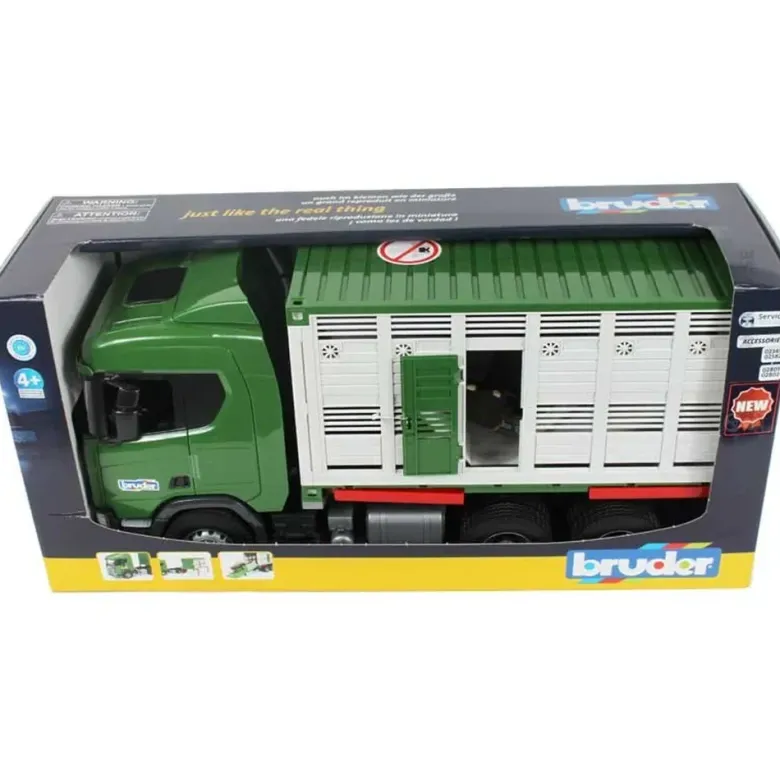 Bruder Scania Super 560R Djurtransport Lastbil 03548