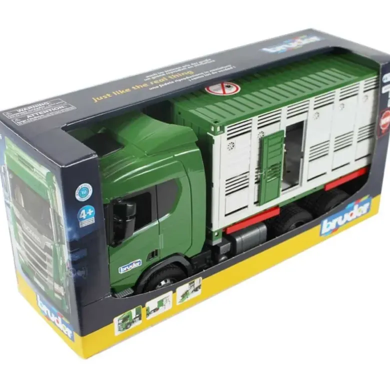 Bruder Scania Super 560R Djurtransport Lastbil 03548