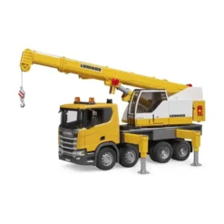 Bruder Scania Super 560R Liebherr lastbil med kran 03571