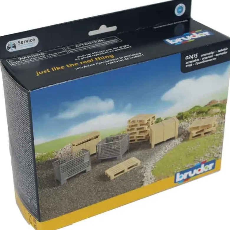 Bruder Tillbehör Logistik-Set 02415
