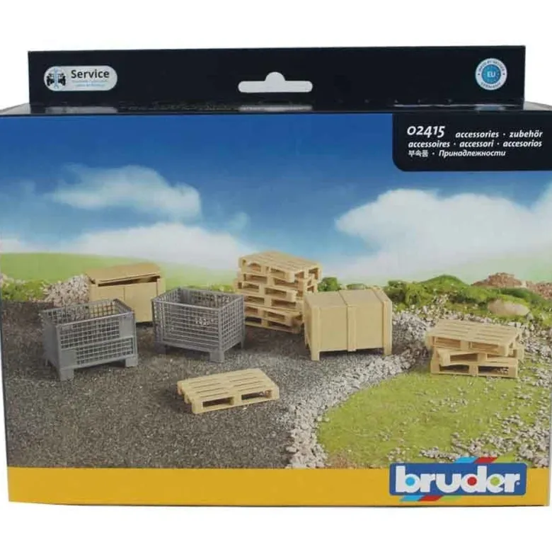 Bruder Tillbehör Logistik-Set 02415