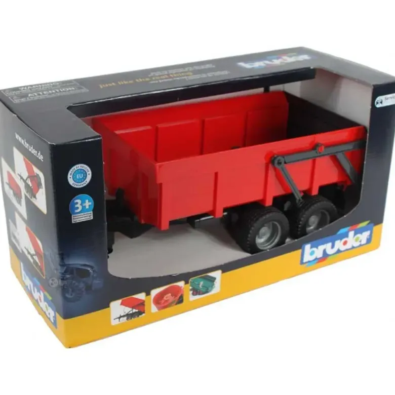 Bruder Tippkärra med bakläm 02211