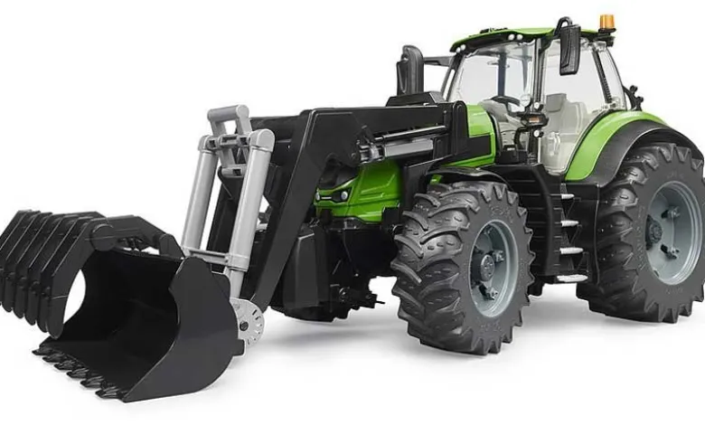 Bruder Traktor Deutz 8280 TTV med frontlastare 03161