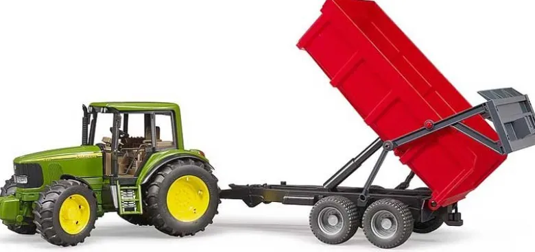 Bruder Traktor John Deere 6920 med Tippsläp 02057