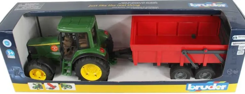 Bruder Traktor John Deere 6920 med Tippsläp 02057
