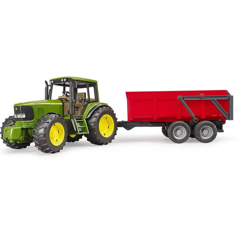 Bruder Traktor John Deere 6920 med Tippsläp 02057
