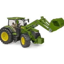 Bruder Traktor John Deere 7R 350 med frontlastare skopa 03151