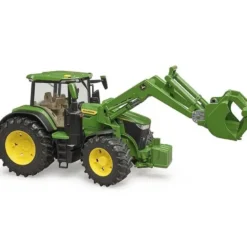 Bruder Traktor John Deere 7R 350 med frontlastare skopa 03151