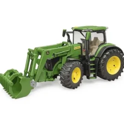 Bruder Traktor John Deere 7R 350 med frontlastare skopa 03151