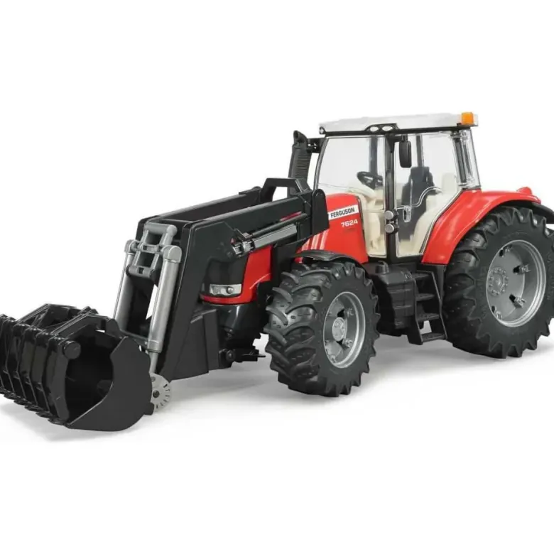 Bruder Traktor Massey Ferguson 7624 med Skopa 03047
