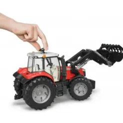 Bruder Traktor Massey Ferguson 7624 med Skopa 03047