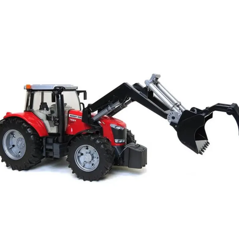 Bruder Traktor Massey Ferguson 7624 med Skopa 03047
