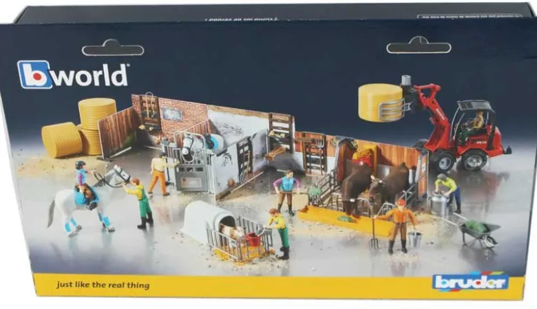 Bruder World Kostall med figur 62611