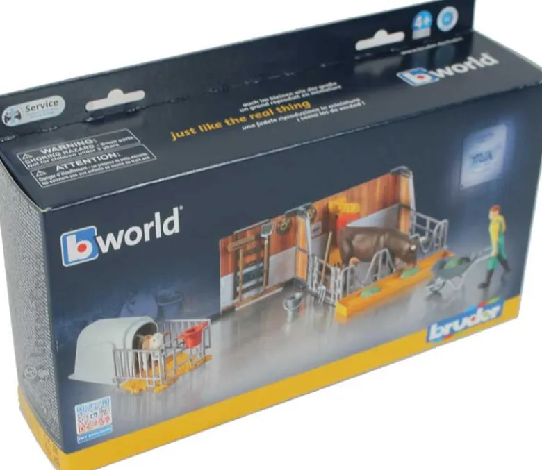 Bruder World Kostall med figur 62611