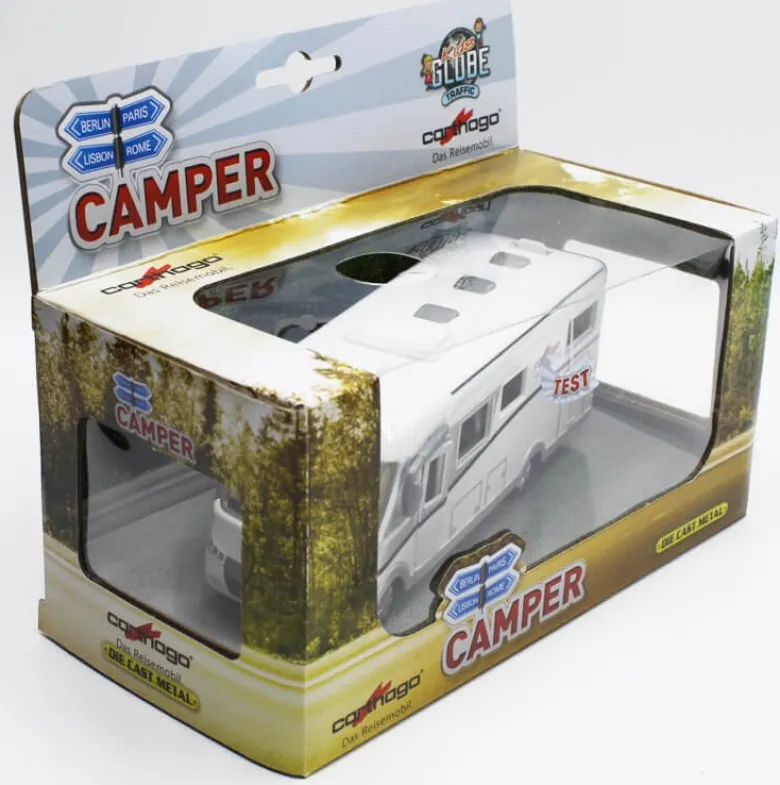 Campingbil Leksaksbil Carthago Camper med lampor Kids Globe