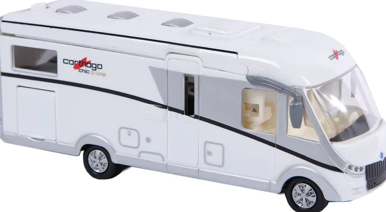 Campingbil Leksaksbil Carthago Camper med lampor Kids Globe
