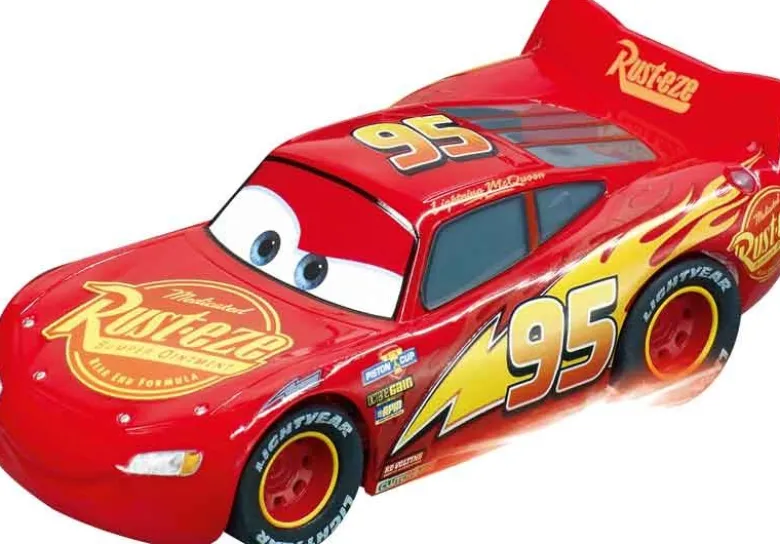 Carrera Go Bil Disney Pixar Cars - Lightning McQueen - Neon Nights LED-Ljus - 1:43