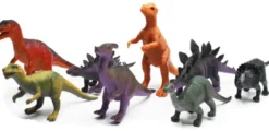 Dinosauriefigurer 8 st. 12 cm