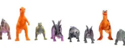 Dinosauriefigurer 8 st. 12 cm
