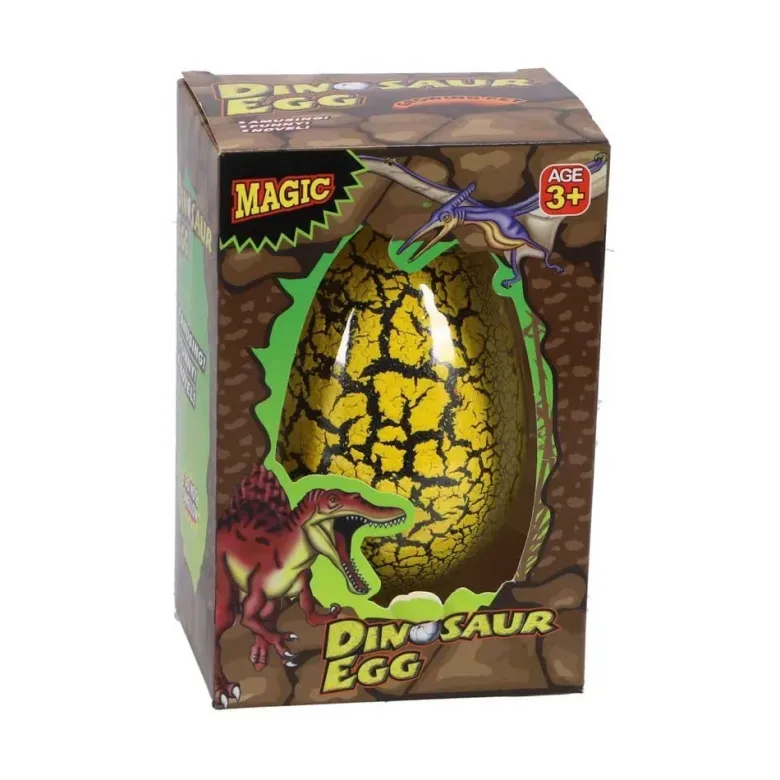 Dinosaurieägg växande dinosaurie 11 cm