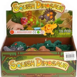 Dinosaurie Klämdjur Squeeze Fidget 11 cm