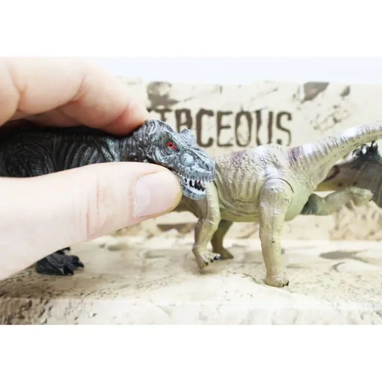 Dinosaurier leksaksfigurer 6 st. 14 cm